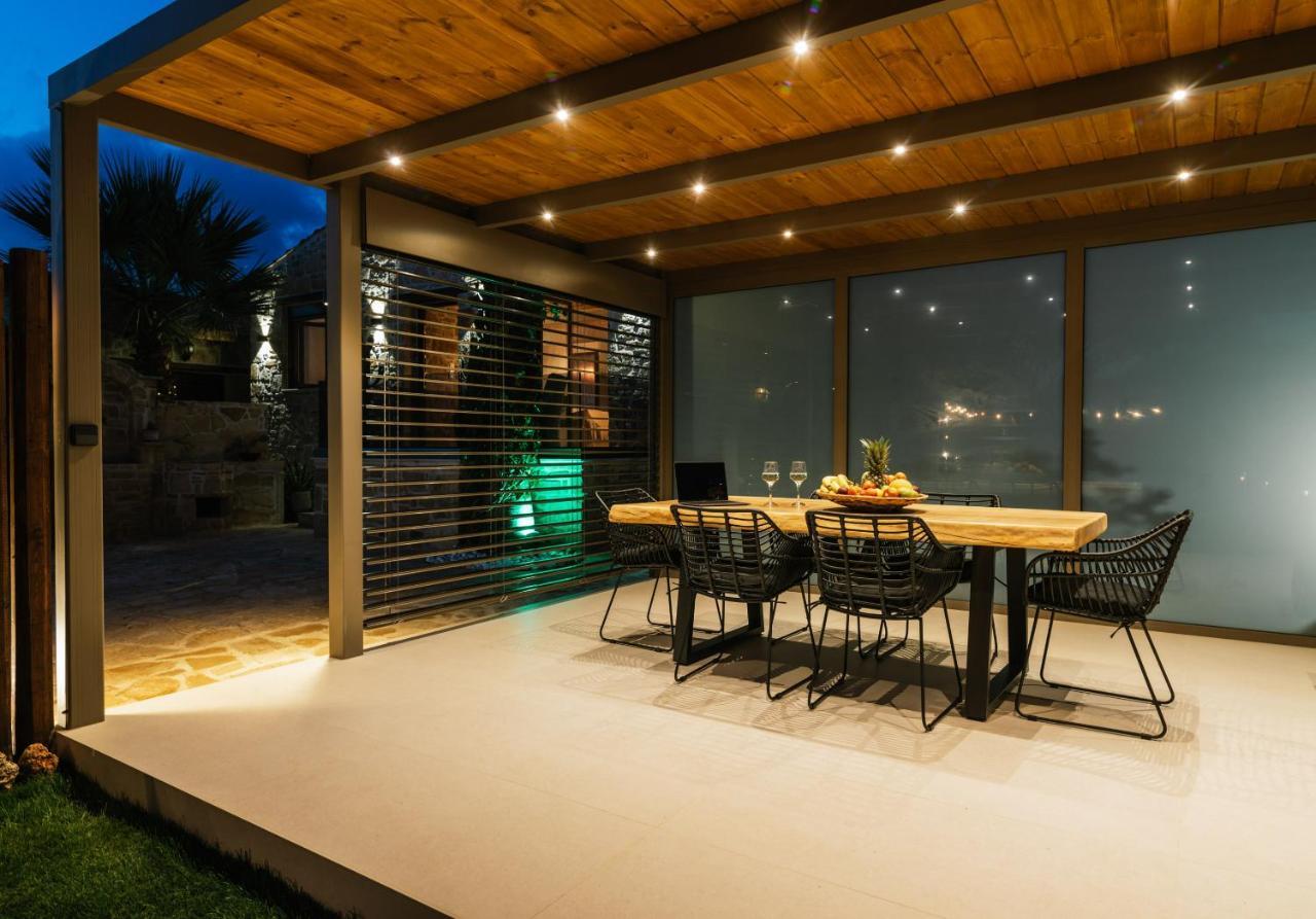 Villa Repsimia With Private Jacuzzi Коккинос Пиргос Экстерьер фото